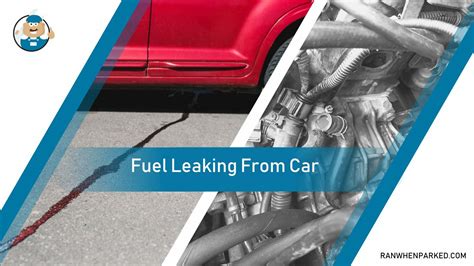 car leaking gasoline|Fuel Leaking From Your Car: Common Causes and。